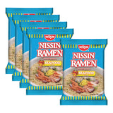 Nissin Ramen Instant Noodles Seafood - 55g × 5Pcs (Offer)