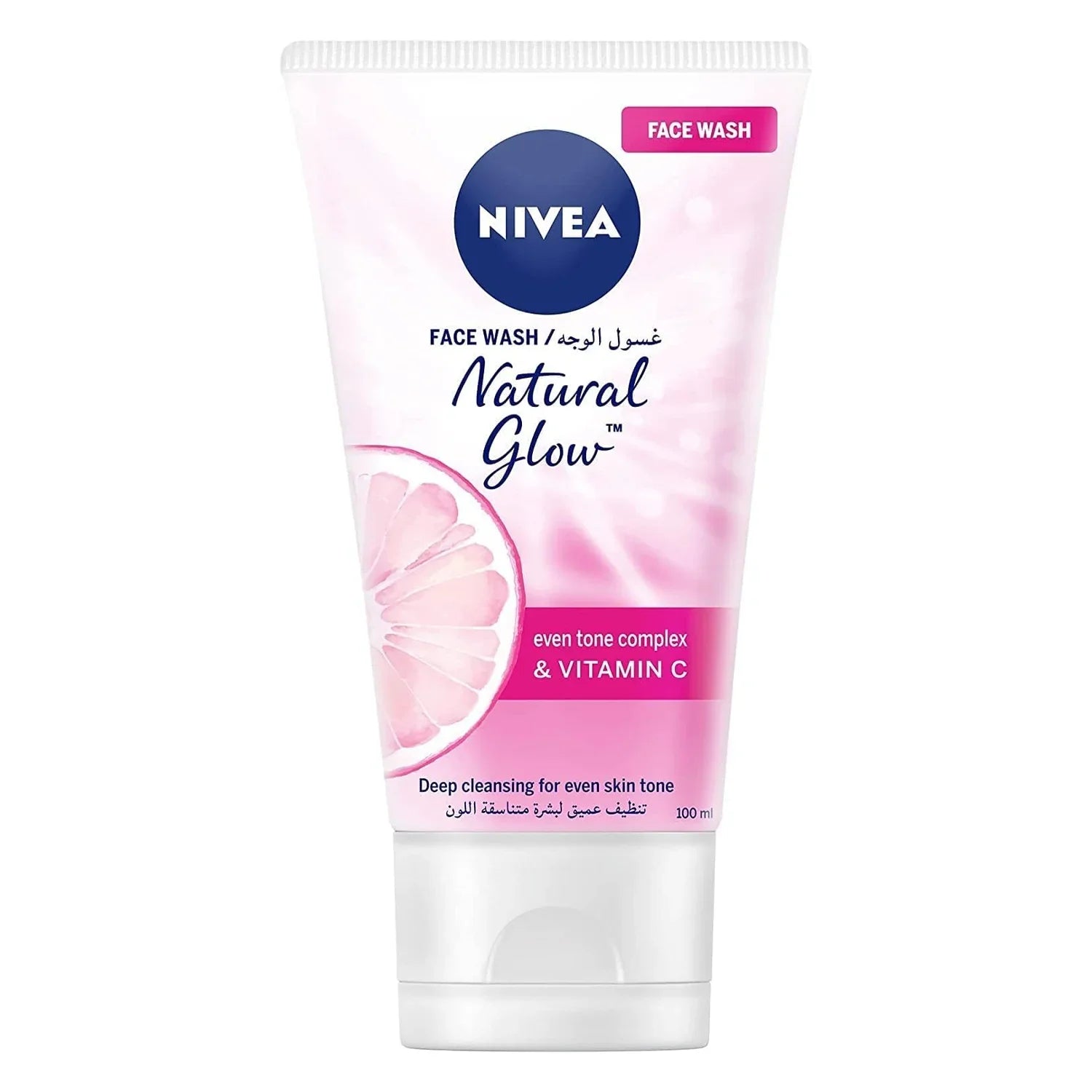 Nivea Natural Glow Even Tone Complex & Vitamin C Face Wash - 100ml