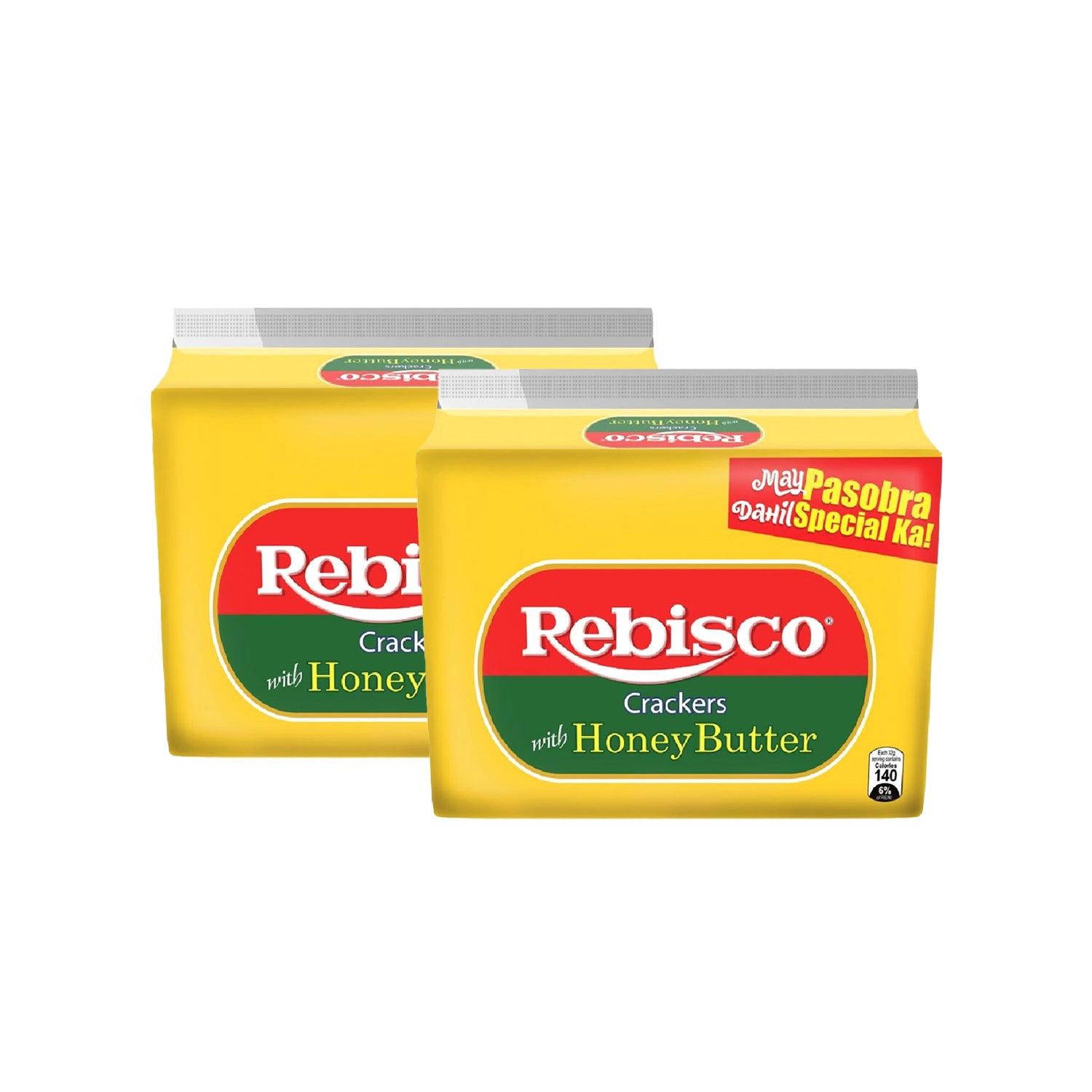 Rebisco Crackers Honey Butter - 320gm × 2 Pcs
