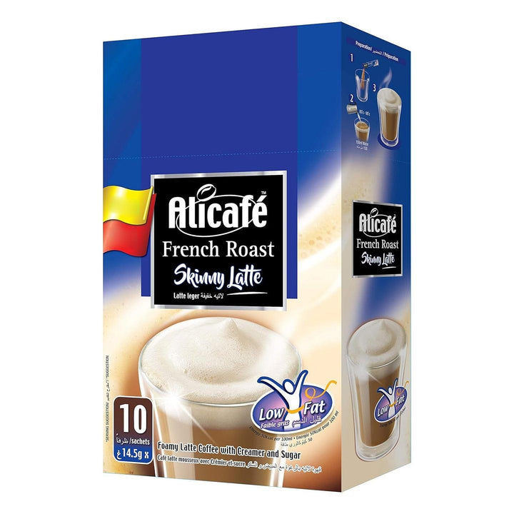 Alicafe French Roast Skinny Latte Coffee - 10 Sachets x 14.5g - Pinoyhyper