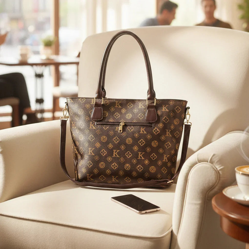 Women's Casual Large Capacity Tote Bag - 3056#