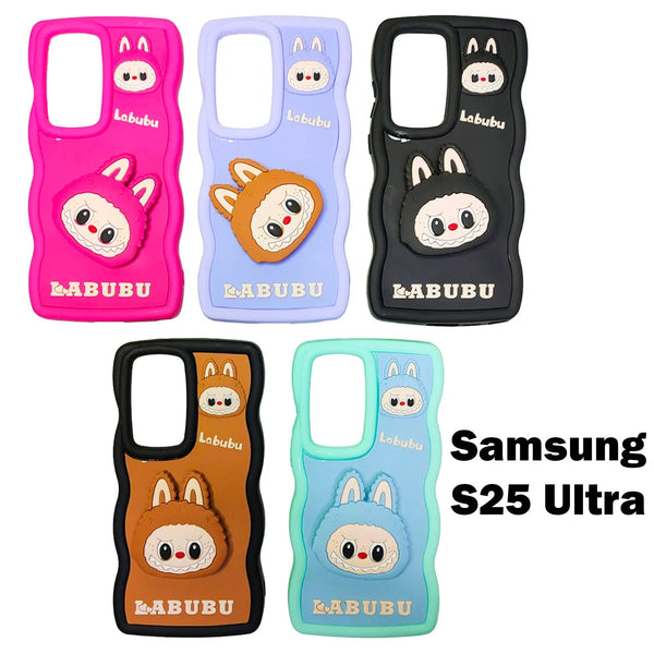 Samsung S25 Ultra Labubu Soft Silicone Phone Case