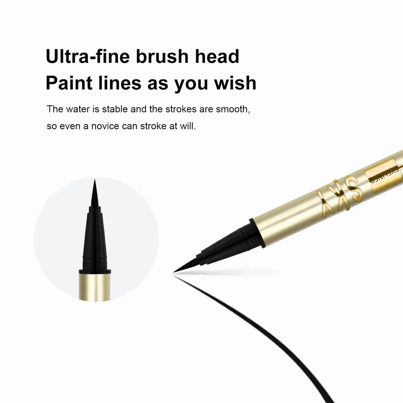 Ever Beauty Waterproof Sky Eyeliner 7529E-1