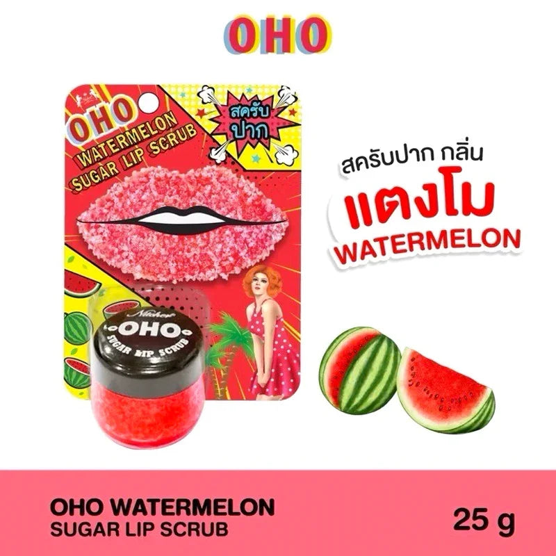 OHO Watermelon Sugar Lip Scrub - 25g
