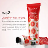 Sadoer Colorful Fruit Moisturizing Hand Cream - 30g x 5 Pcs