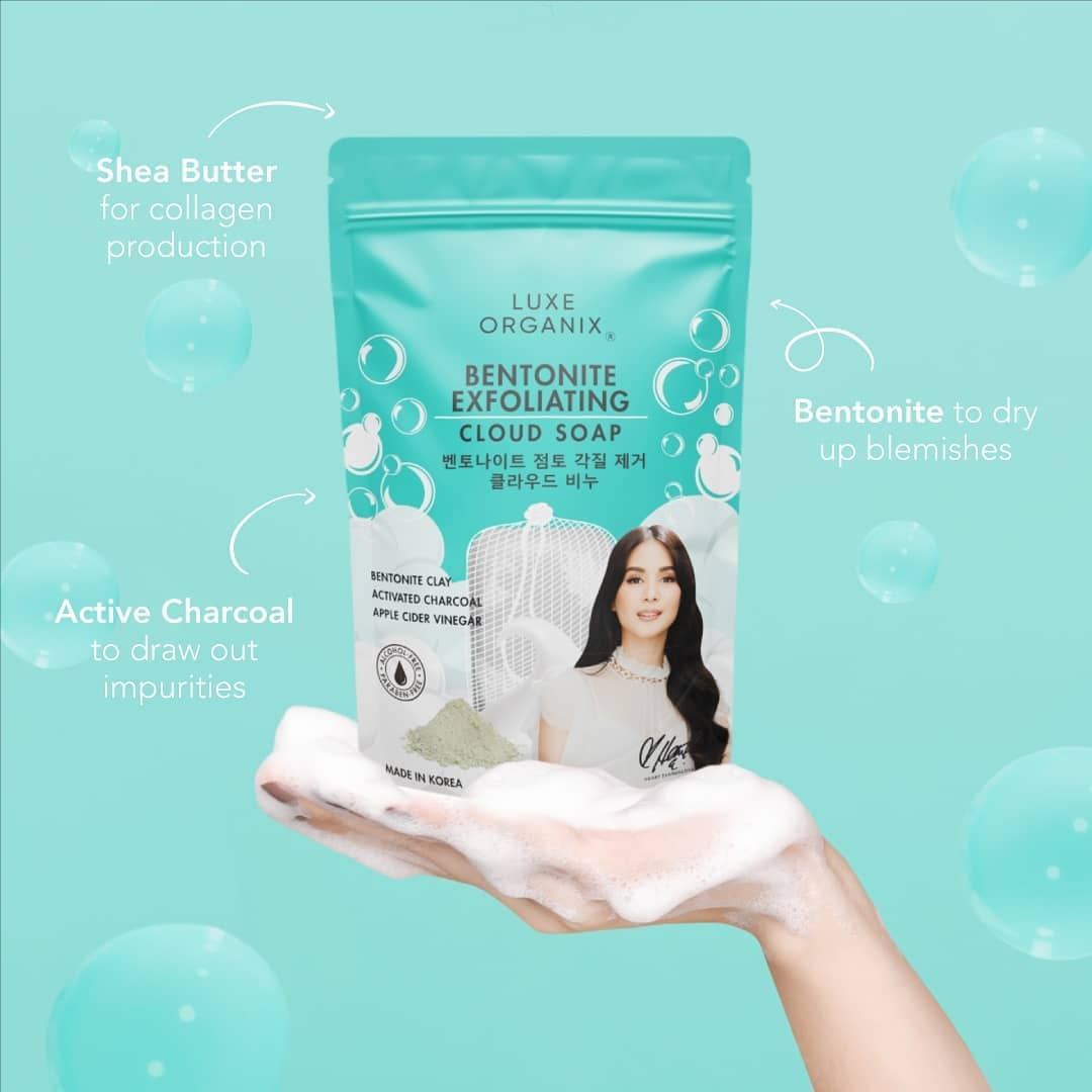 Luxe Organix Niacinamide + Bentonite Cloud Soap - 180g
