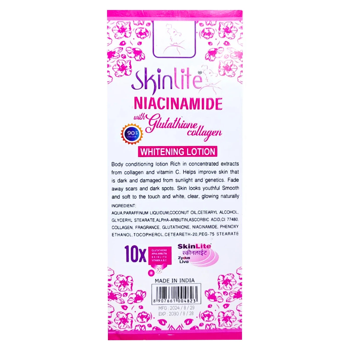 Skinlite Niacinamide 10X Brightening Lotion - 500ml