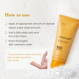Medicube Kojic Acid Turmeric Toning Cleanser - 120g