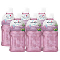 Mogu Mogu Cotton Candy Flavored Drink With Nata De Coco - 320ml × 6 Pcs