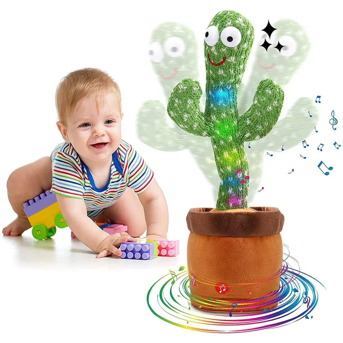 Kids Dancing & Talking Cactus Toy