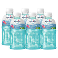Mogu Mogu Bubble Gum Flavored Drink With Nata De Coco - 320ml × 6 Pcs