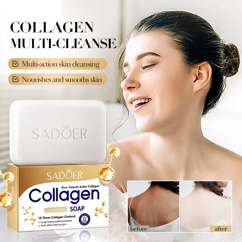 Sadoer Collagen Cleansing Soap - 100g