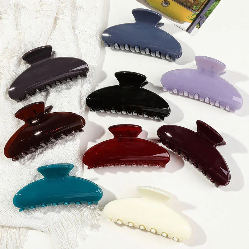Unique Design Hair Claw Clips - 6 Pcs (C138)