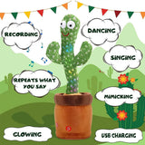 Kids Dancing & Talking Cactus Toy