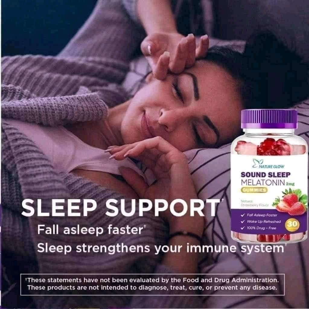 Nature Glow Sound Sleep Melatonin Gummies