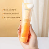 Dr.Rashel Double Tube Vitamin C Brightening Face Wash - 40g+40g