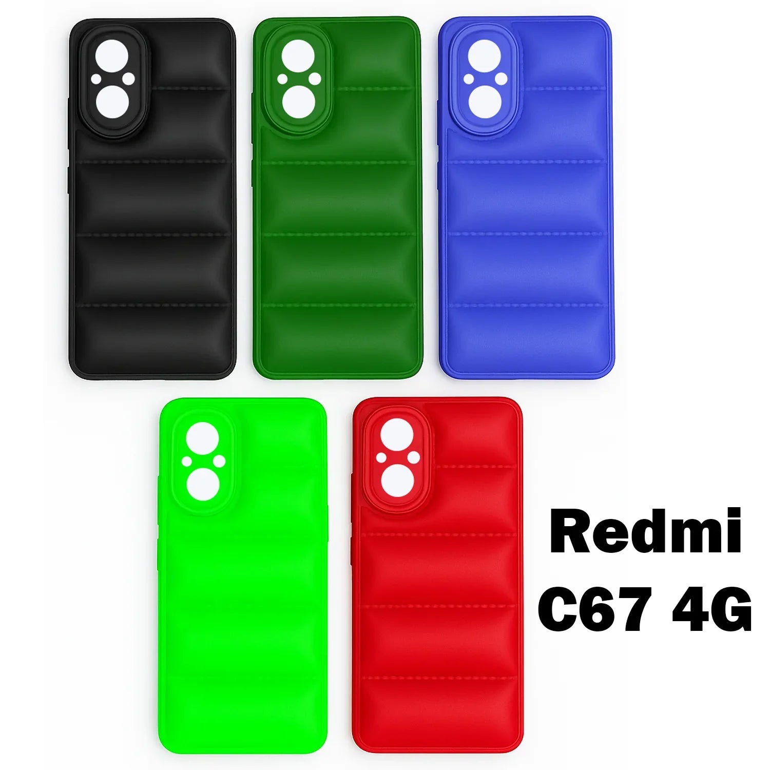 Redmi C67 4G High Quality Puffer Case