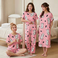 Women's Korean Fashion Pajamas 4 Pcs Set WJL-12#