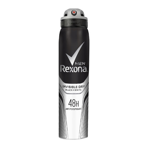 Rexona Men Invisible Dry Black + White Body Spray - 150ml