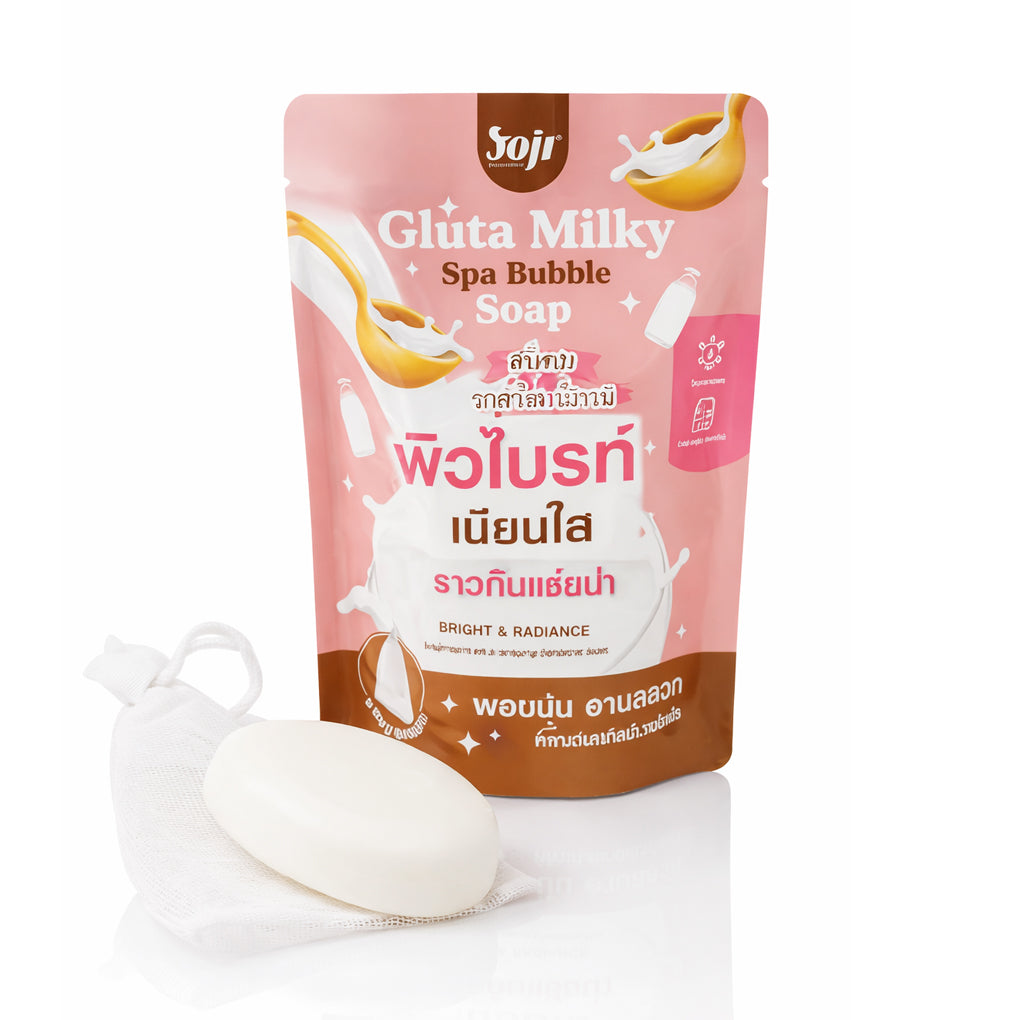 Joji Gluta Milky Spa Bubble Soap - 100g