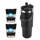 Stainless Steel Vacuum Insulated 3 Pcs Tumbler Set