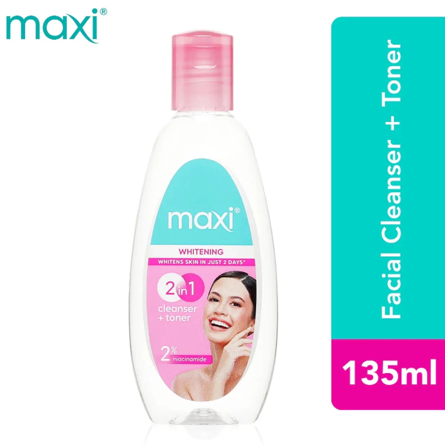 Maxi Brightening Cleanser + Toner - 135ml
