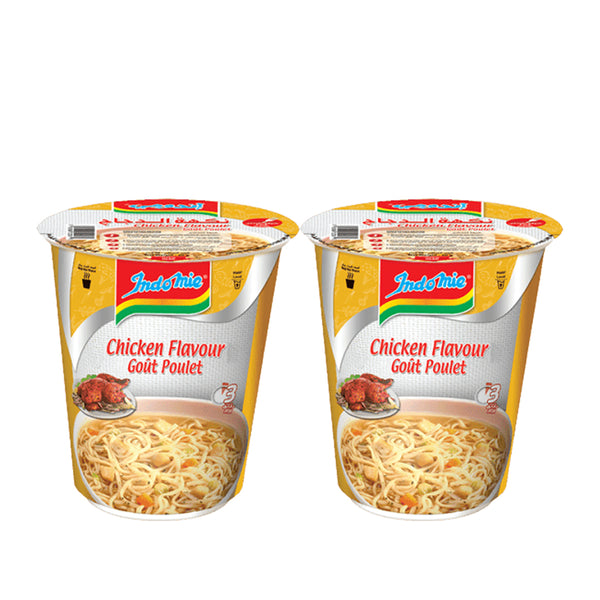 Indomie Chicken Cup Noodles 60gm × 2 Pcs (Offer)