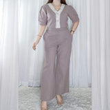 Claudia Shirt & Pants Set KU-431