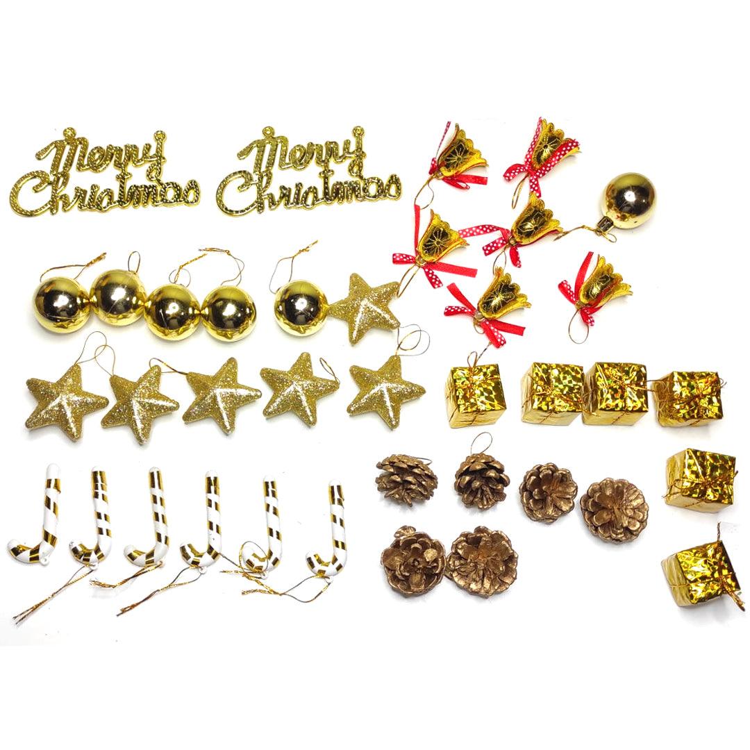 Christmas Decoration Kit Gold - 0626