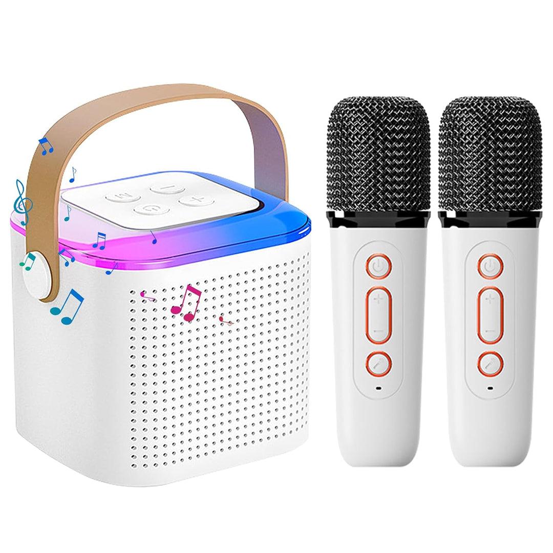 Wireless Portable Karaoke Machine With Dual Microphone - Y1