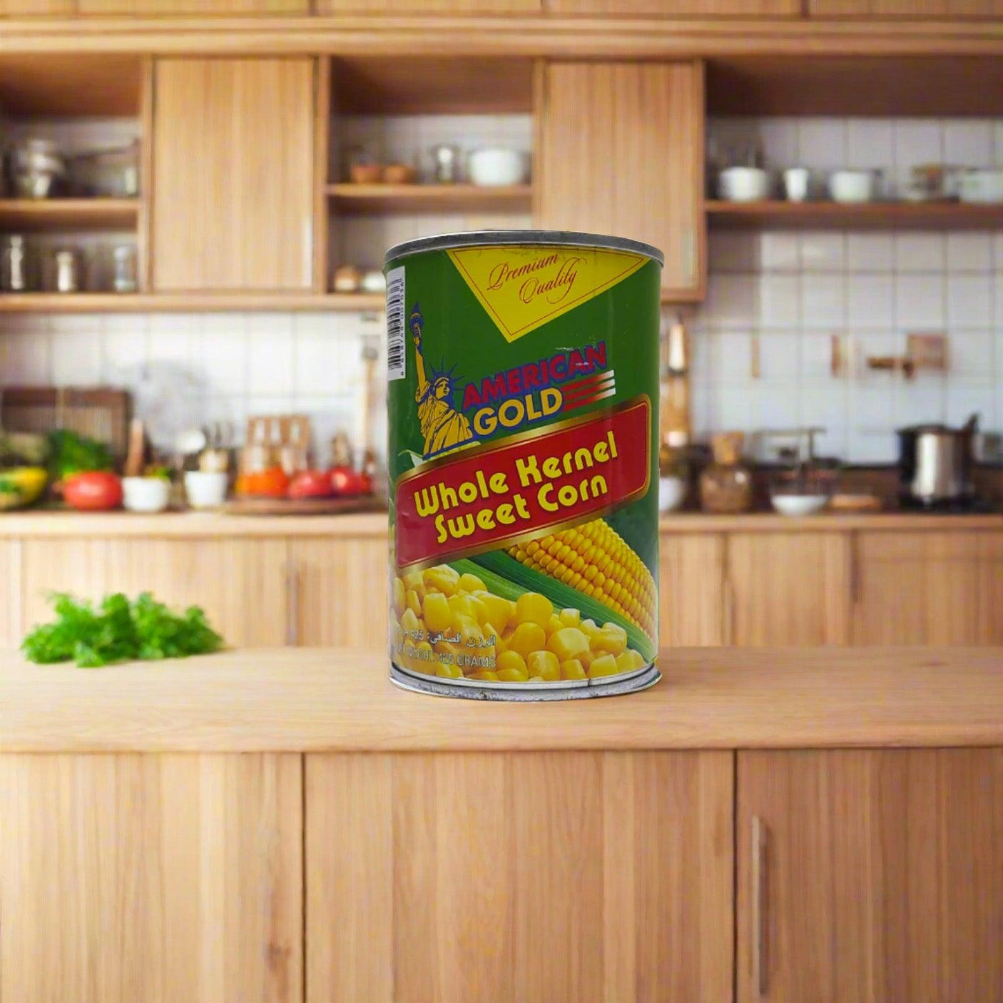 American Gold Whole Kernel Sweet Corn - 425g