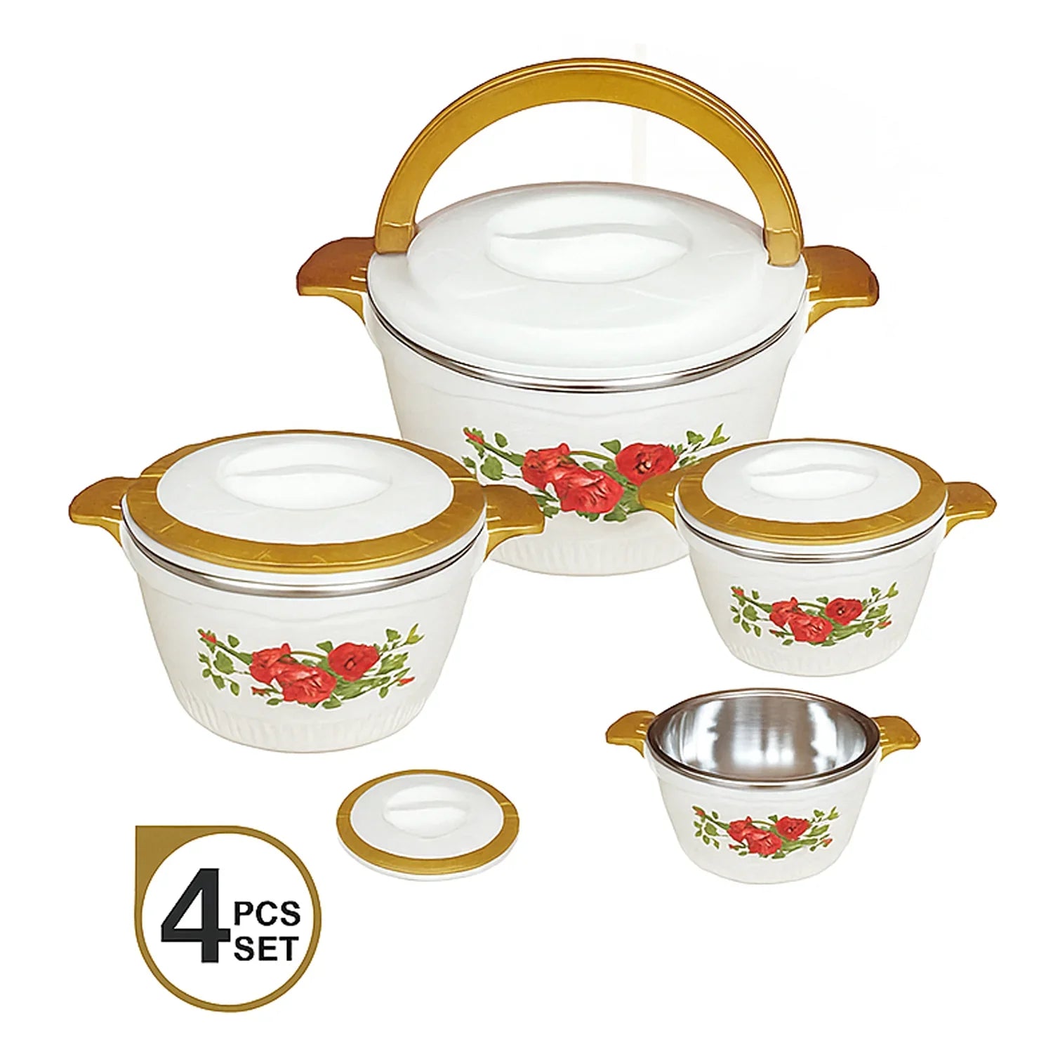 Kitchen Set Thermos Box Container Food Warmer - 4 Pcs Set – Pinoy Hyper ...
