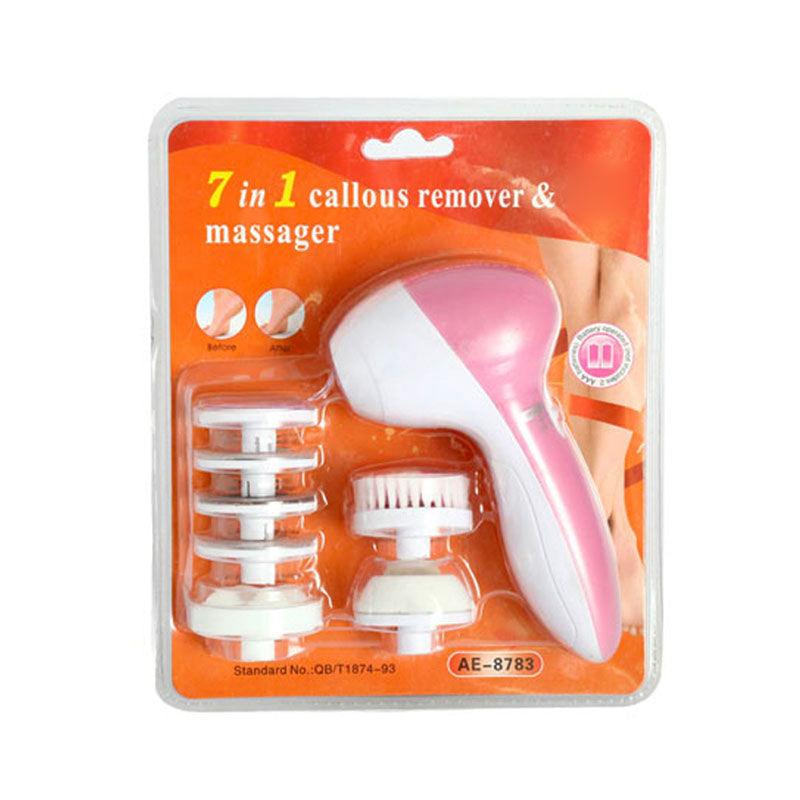 Portable 7 In 1 Callous Remover & Massager AE-8783