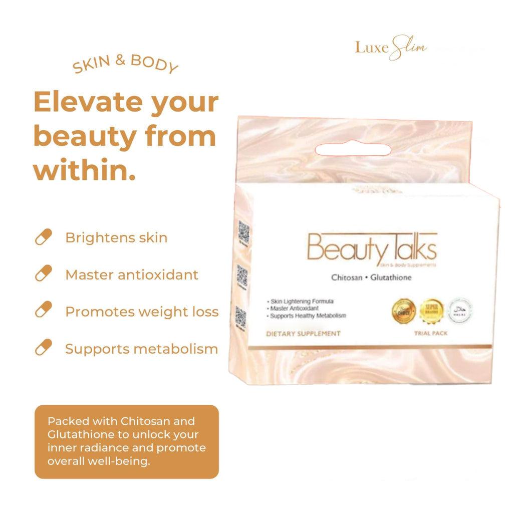 Luxe Skin Beauty Talks Trial Pack