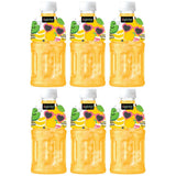 Uglobe Mango Juice Drink With Chew Nata De Coco - 320ml X 6 Pcs
