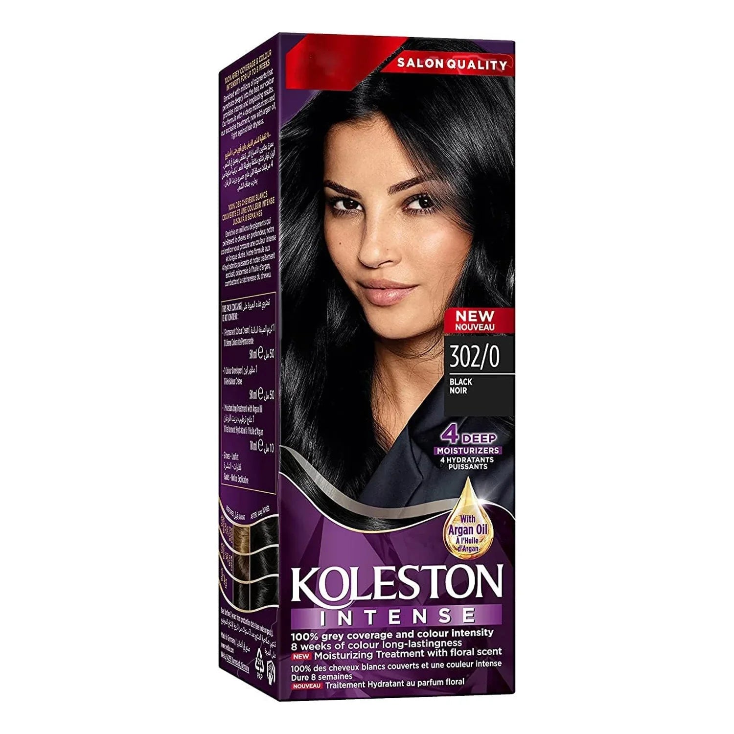 Koleston Hair Color Crème - Black (302-0)