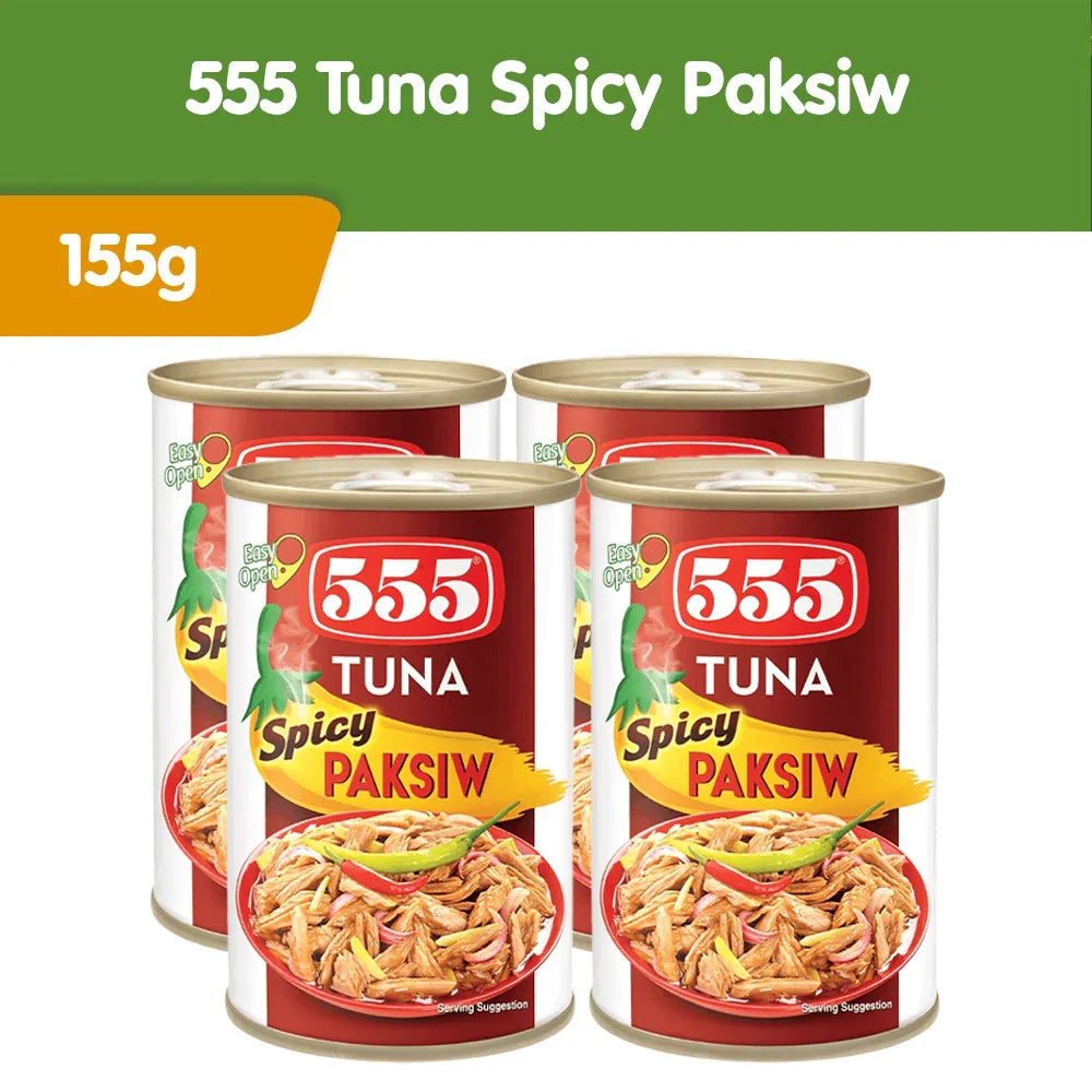 555 Tuna Spicy Paksiw 155g × 4 Pcs (Offer)