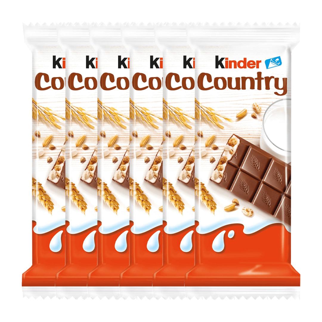 Kinder Country Milk Chocolate - 23.5g × 6 Pcs (Offer)