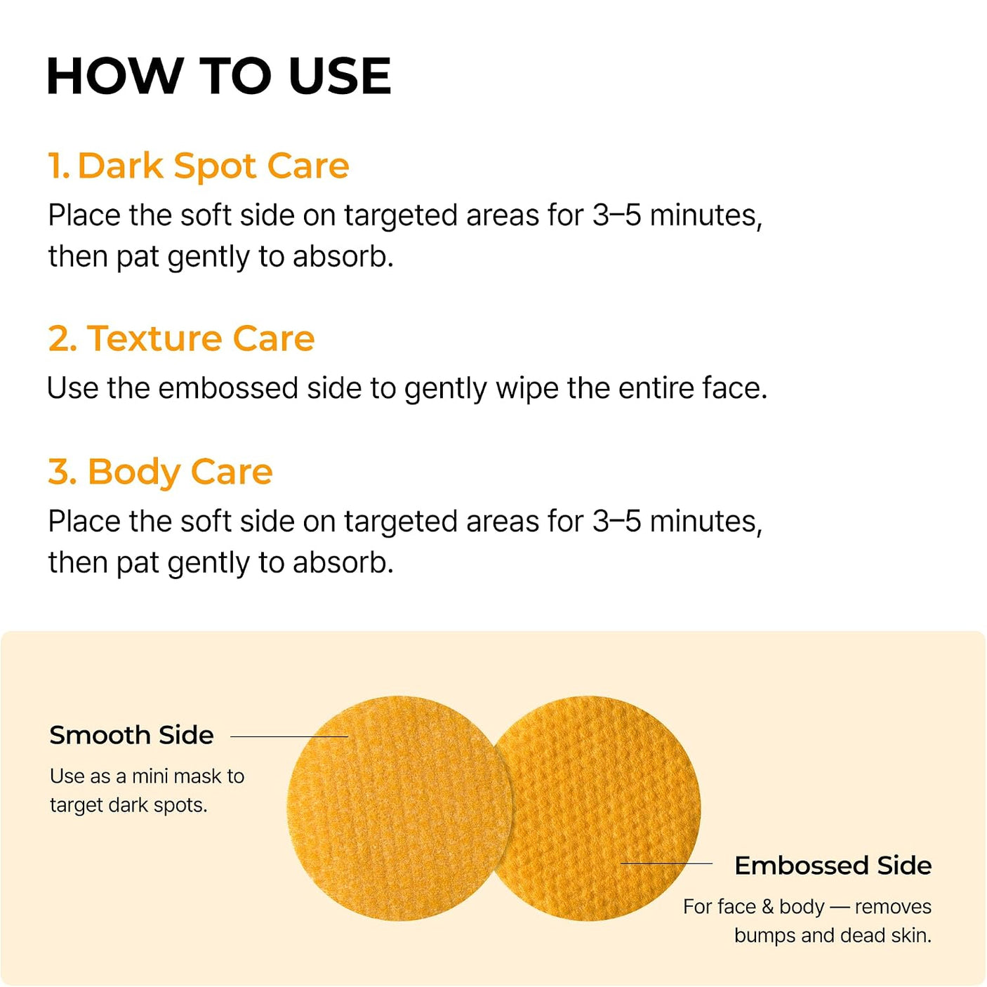 Dr.Melaxin TX-Kojic Acid Turmeric Toner Pad - 70Pads
