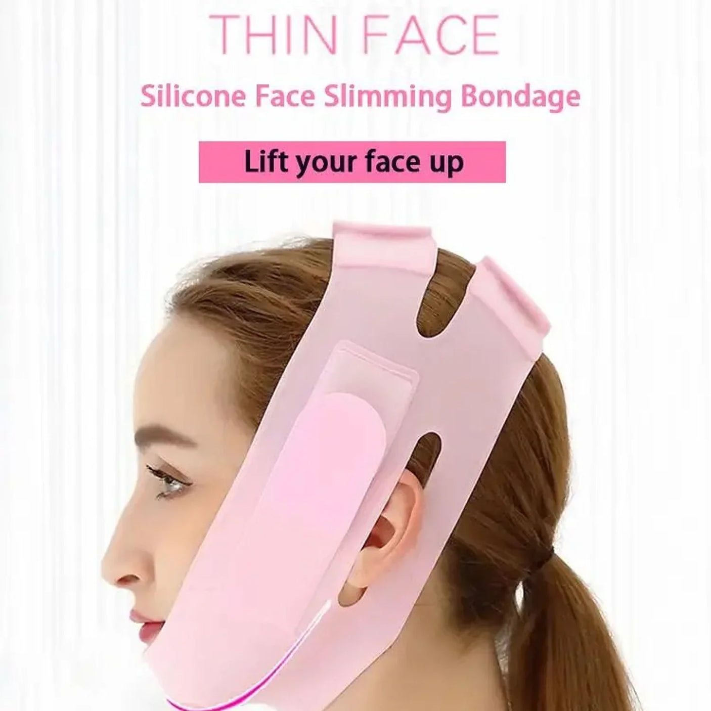 Silicone Perfect V Lifting Face Mask XC-801