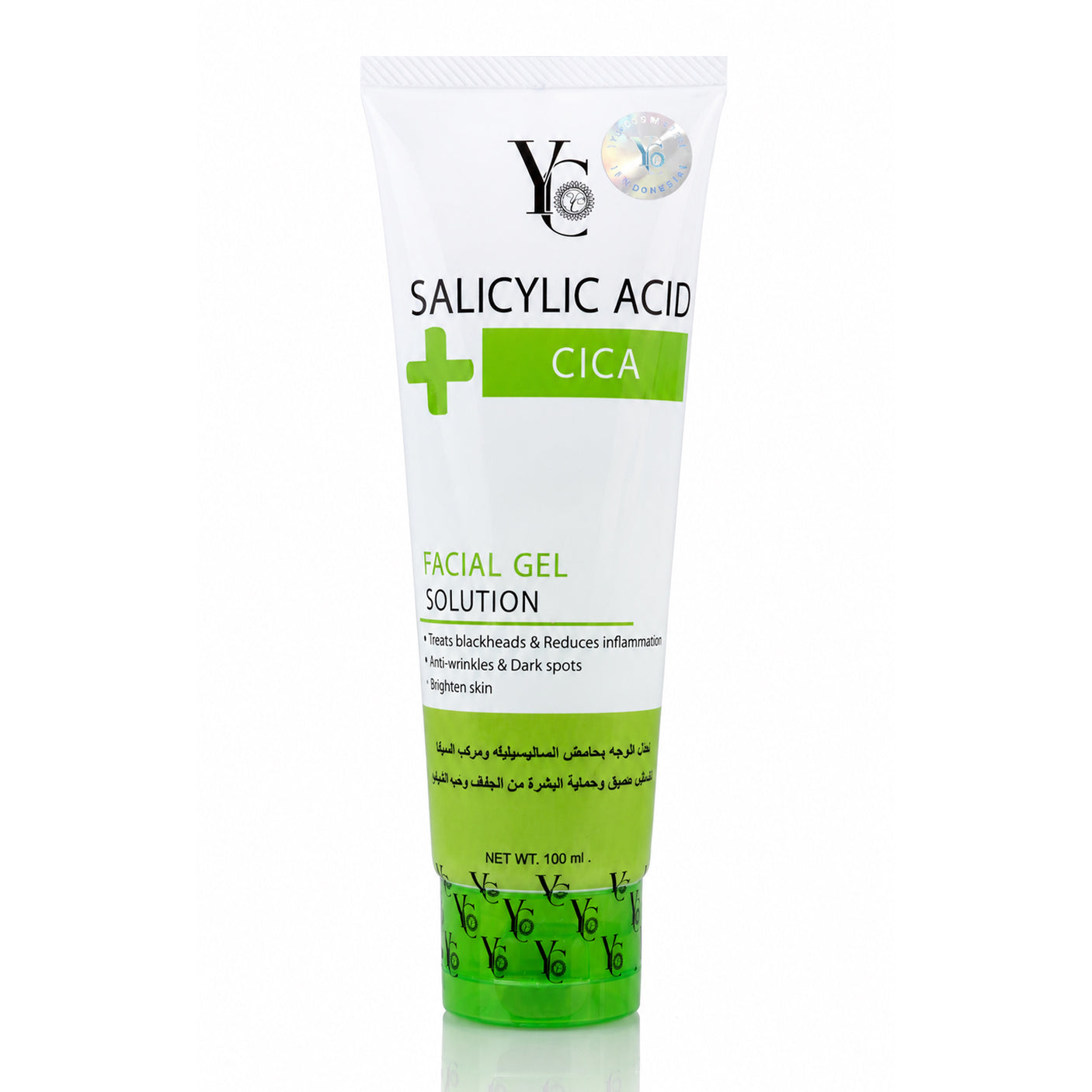YC Salicylic Acid + CICA Facial Gel Wash - 100ml