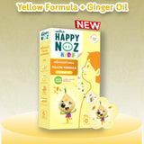Happy Noz Kids Ginger Oil Sticker Yellow Formula - 6 Pcs