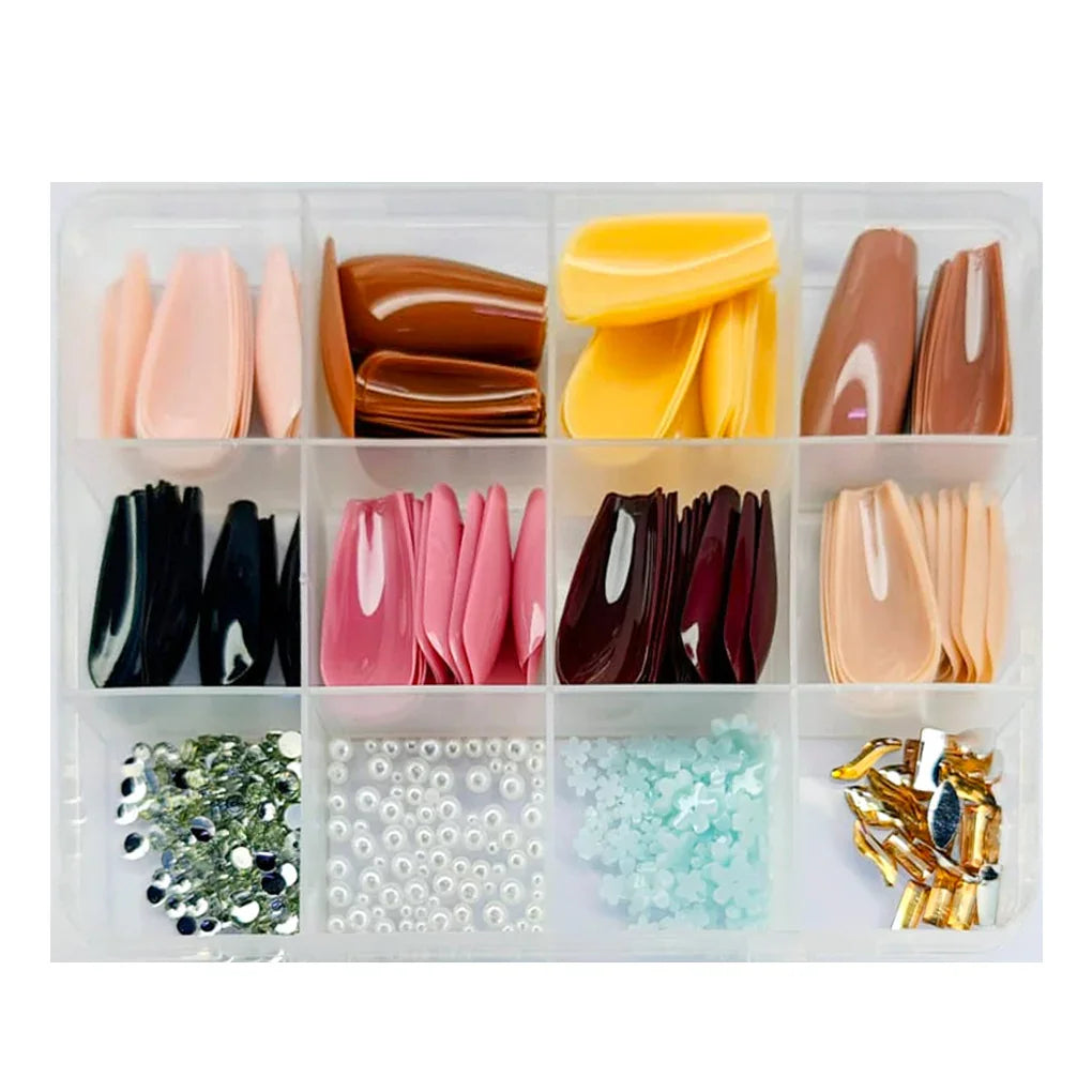 Nails Decoration 3D Multi Shapes Fake Nails