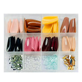Nails Decoration 3D Multi Shapes Fake Nails
