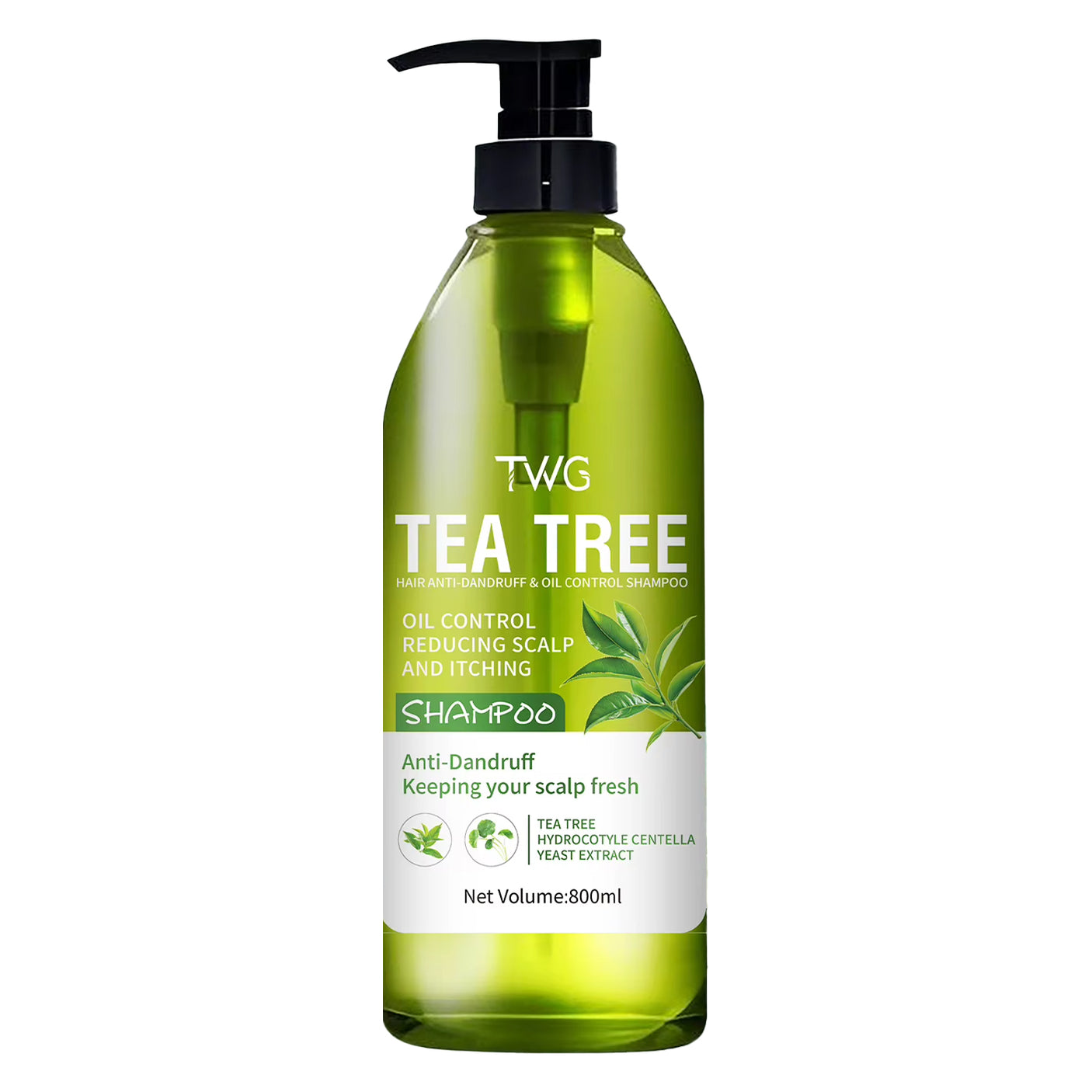 TWG Anti-Dandruff & Oil Control Tea Tree Shampoo - 800ml