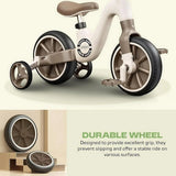 Kids Smart 3-in-1 Tricycle With Light & Music