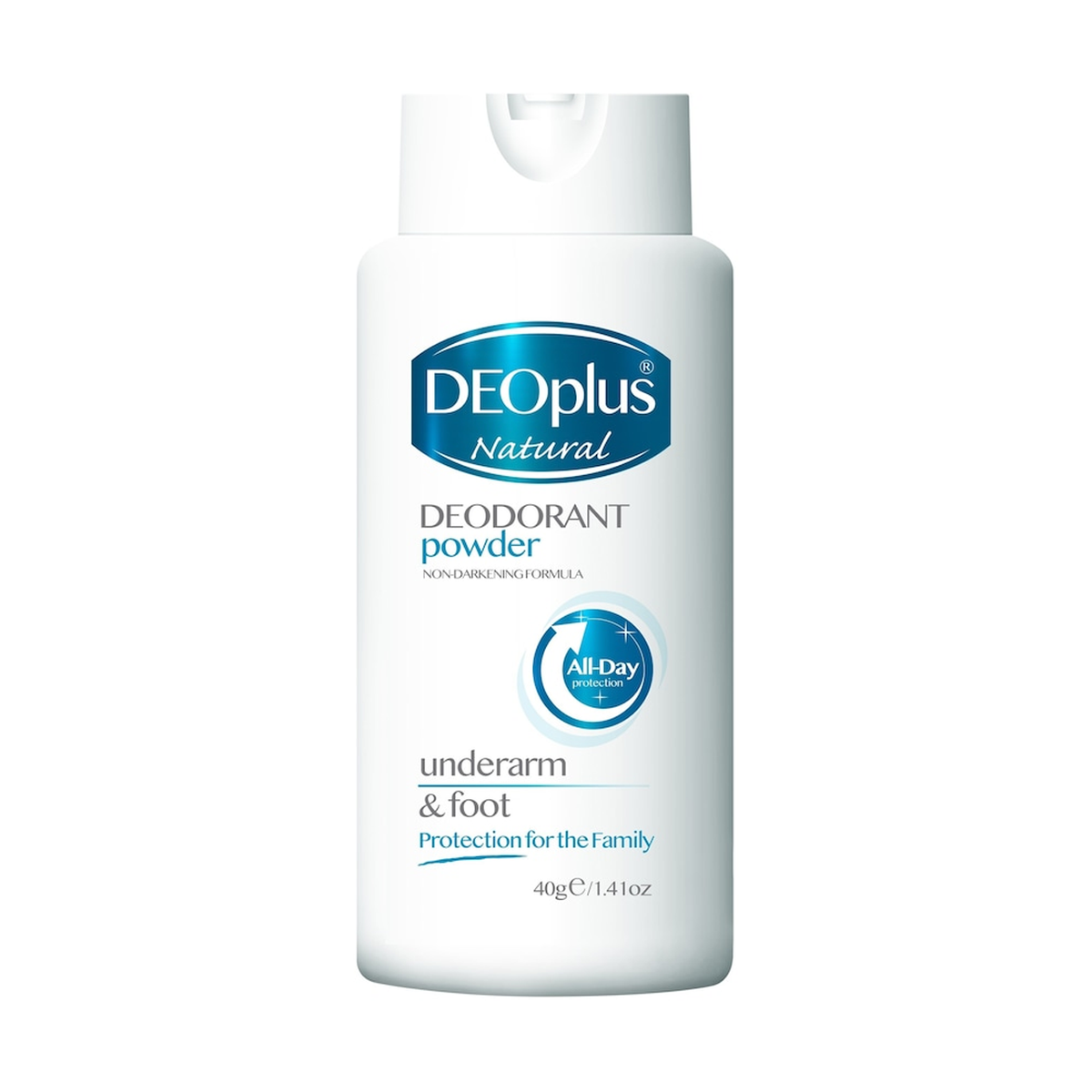 Deoplus Natural Tri-Active System Deodorant Powder - 40g