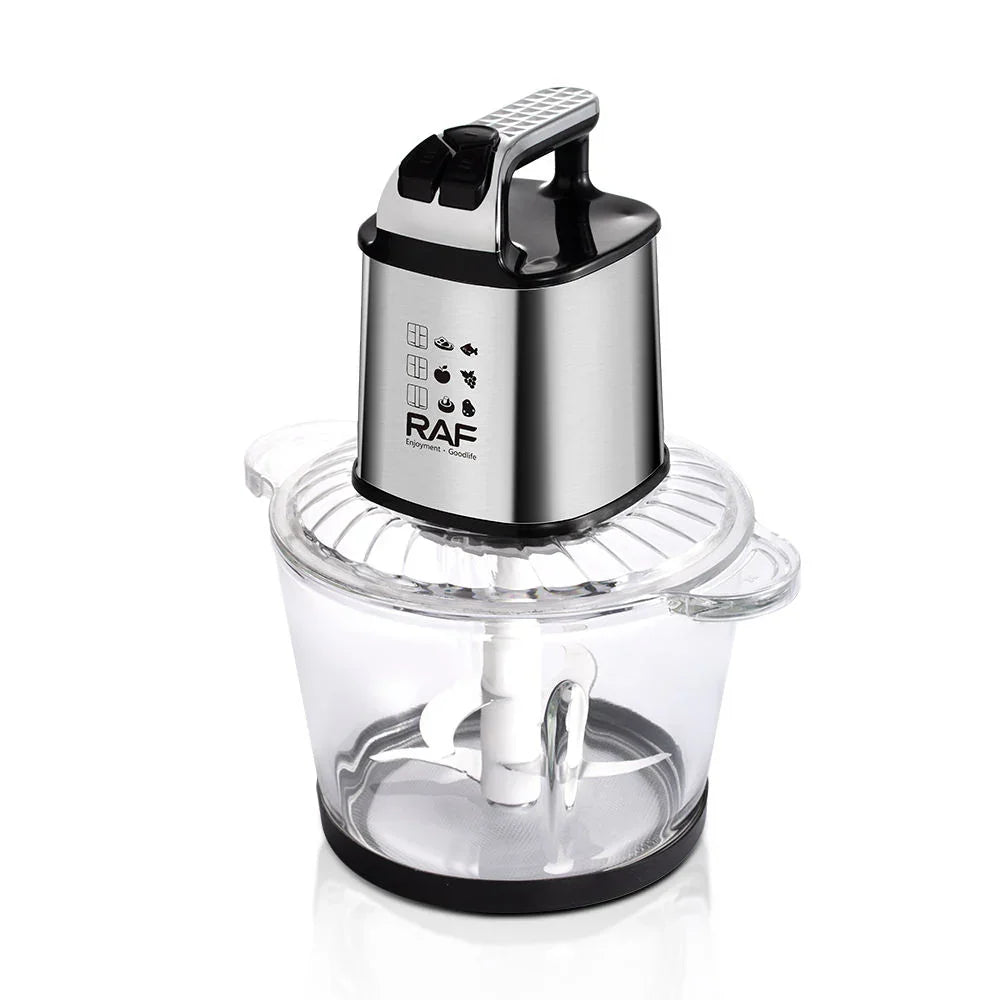 RAF 3.0L Food Processor with Transparent Glass Bowl R.7013