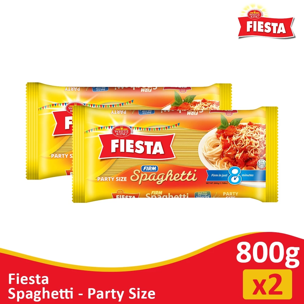 White King Fiesta Spaghetti - 800g × 2Pcs (Offer)
