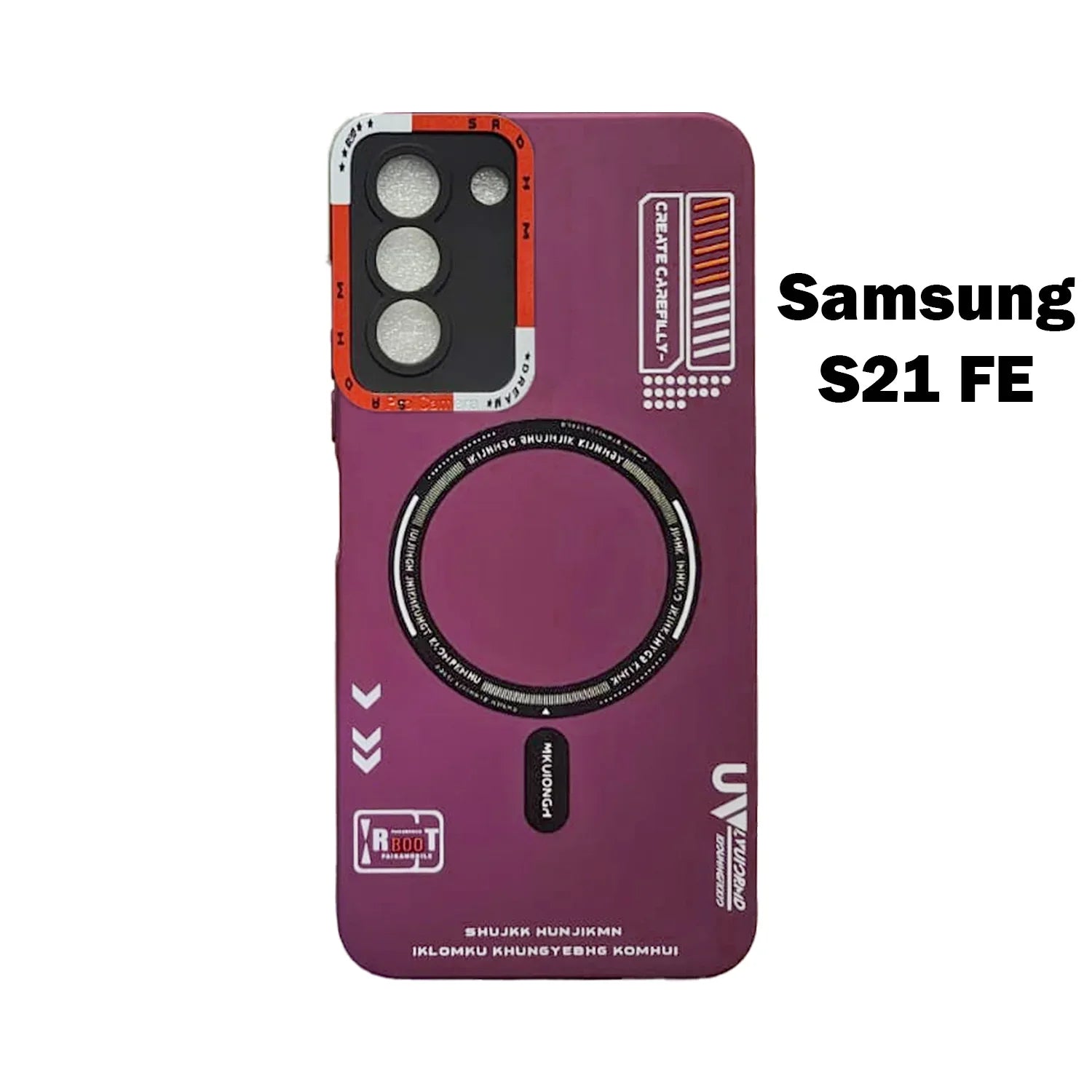 Samsung S21 FE Root Text High Quality Fashion Case